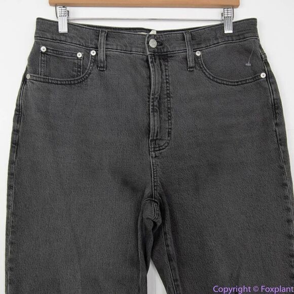 Madewell Perfect Vintage Jean in Cosner Wash: Knee-Rip Edition, women's size 30 - Picture 3 of 14